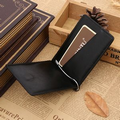 Foldable Leather Wallet Card Bags with Money Clip